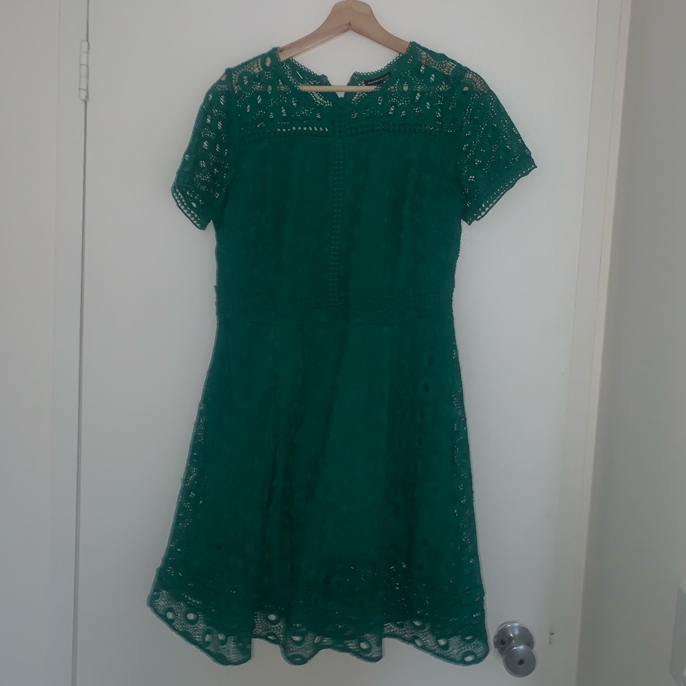 Green Warehouse Dress